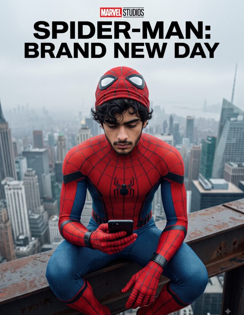 Spider-Man Brand New Day Cinematic Movie Poster